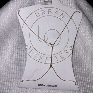 Urban Outfitters Women's Body Chain Gold Tone Necklace Jewelry MSRP $25 NWT